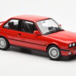 BMW 325i E30 Rosso Norev 1:18 - image 4 of 6