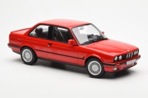 BMW 325i E30 Rosso Norev 1:18 183202 Pressofusione — immagine 4 di 6