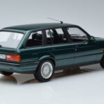 BMW 325i E30 Touring Verde Metallizzato Norev 1:18 183219 Pressofusione - image 2 of 6