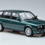 BMW 325i E30 Touring Verde Metallizzato Norev 1:18 183219 Pressofusione - image 4 of 6