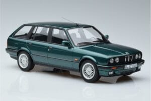 BMW 325i E30 Touring Verde Metallizzato Norev 1:18 183219 Pressofusione — immagine 4 di 6