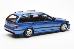 BMW 328i E36 Touring M Package Blu Otto 1:18 OT358 Resina — immagine 2 di 6