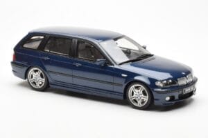 BMW 330i E46 Touring Blu Otto 1:18 OT251 Resina — immagine 4 di 6