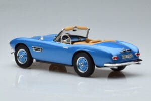 BMW 507 Blu Norev 1:18 183234 Pressofusione — immagine 5 di 6