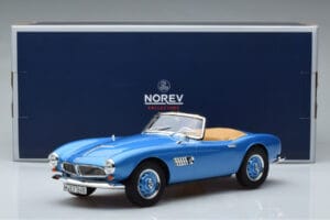 BMW 507 Blu Norev 1:18 183234 Pressofusione — immagine 6 di 6