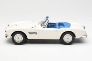 BMW 507 Roadster Bianco Norev 1:18 183232 Pressofusione — immagine 3 di 6