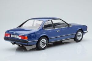 BMW 628 CSi E24 Blu MCG 1:18 MCG18164 Pressofusione — immagine 2 di 5
