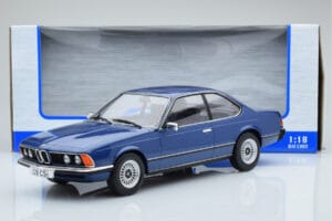 BMW 628 CSi E24 Blu MCG 1:18 MCG18164 Pressofusione — immagine 5 di 5