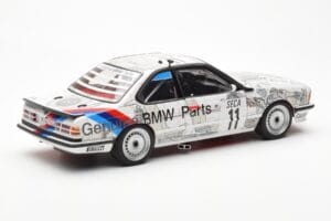 BMW 635 CSi E24 #11 D. Quester / M. Tassin / M. Heger 24 Hours of Spa 1986 AUTOart 1:18 80430145826 Pressofusione — immagine 3 di 8