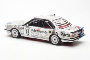 BMW 635 CSi E24 #11 D. Quester / M. Tassin / M. Heger 24 Hours of Spa 1986 AUTOart 1:18 80430145826 Pressofusione — immagine 7 di 8
