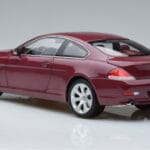 BMW 645Ci E63 Rosso Scuro Kyosho 1:18 08701CR Pressofusione - image 6 of 7