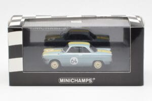 BMW 700 Sport #64 Hulbusch / Stausberg 12 Hours of Nurburgring 1961 Minichamps 1:43 400612364 Pressofusione — immagine 4 di 4