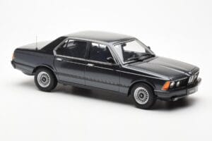 BMW 733i E23 Nero Metallic KK-Scale 1:18 KKDC180101 Pressofusione — immagine 4 di 6