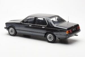 BMW 733i E23 Nero Metallic KK-Scale 1:18 KKDC180101 Pressofusione — immagine 5 di 6