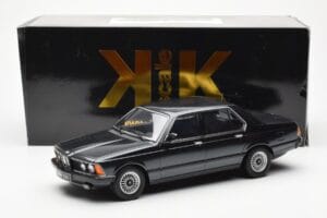 BMW 733i E23 Nero Metallic KK-Scale 1:18 KKDC180101 Pressofusione — immagine 6 di 6