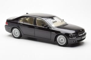 BMW 760Li E66 Nero Kyosho 1:18 08572BK Pressofusione — immagine 6 di 9