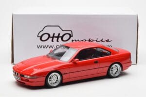 BMW 850 CSi E31 Rosso Otto 1:18 OT158 Resina — immagine 6 di 6