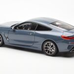 BMW 850i G15 Barcelona Blue Metallic Norev 1:18 80432450995 - image 7 of 8