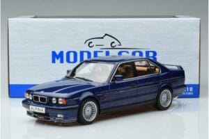 BMW Alpina B10 4.6 E34 Blu MCG 1:18 MCG18230 Pressofusione — immagine 6 di 6
