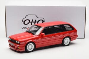 BMW Alpina B3 2.7 E30 Touring Rosso Otto 1:18 OT366 Resina — immagine 6 di 6