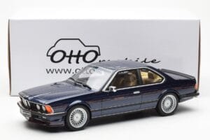 BMW Alpina B7 E24 Turbo Coupe Blu Metallic Otto 1:18 OT163 Resina — immagine 6 di 6