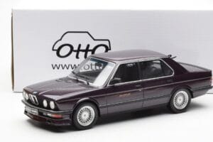BMW Alpina B7 E24 Turbo Wine Rosso Metallic Otto 1:18 OT152 Resina — immagine 6 di 6
