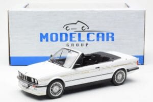 BMW Alpina C2 2.7 E30 Cabriolet Bianco MCG 1:18 MCG18383 Pressofusione — immagine 6 di 6
