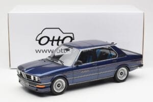 BMW Alpina B7S E12 Turbo Dark Sapphire Blu Metallizzato Otto 1:18 OT640 Resina — immagine 6 di 6