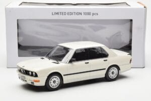 BMW M535i E28 Bianco Norev 1:18 183260 Pressofusione — immagine 6 di 6
