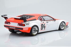 BMW M1 Equipe Dominique Lacaud #84 H. Stuck / Burger / D. Lacaud 24 Hours of Le Mans 1980 Minichamps 1:18 155802984 Pressofus — immagine 2 di 6