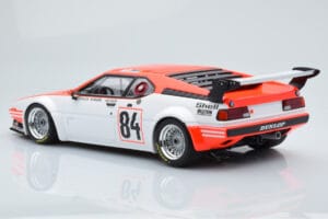BMW M1 Equipe Dominique Lacaud #84 H. Stuck / Burger / D. Lacaud 24 Hours of Le Mans 1980 Minichamps 1:18 155802984 Pressofus — immagine 5 di 6