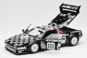 BMW M1 #111 Team MK Motorsport J-L. Witmeur / Krankenberg / Libert 24 Hours of Le Mans 1986 Minichamps 1:18 180862911 Pressof — immagine 2 di 8