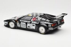BMW M1 #111 Team MK Motorsport J-L. Witmeur / Krankenberg / Libert 24 Hours of Le Mans 1986 Minichamps 1:18 180862911 Pressof — immagine 7 di 8