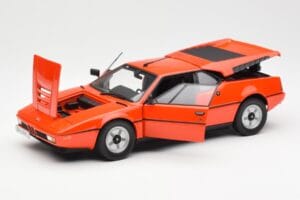 BMW M1 Arancione Metallizzato Norev 1:18 183222 Pressofusione — immagine 2 di 8