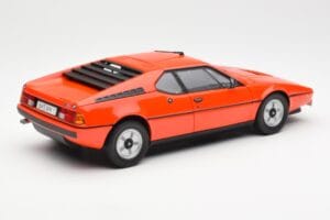 BMW M1 Arancione Metallizzato Norev 1:18 183222 Pressofusione — immagine 3 di 8
