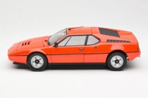 BMW M1 Arancione Metallizzato Norev 1:18 183222 Pressofusione — immagine 4 di 8