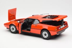 BMW M1 Arancione Metallizzato Norev 1:18 183222 Pressofusione — immagine 5 di 8