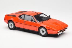 BMW M1 Arancione Metallizzato Norev 1:18 183222 Pressofusione — immagine 6 di 8