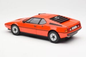 BMW M1 Arancione Metallizzato Norev 1:18 183222 Pressofusione — immagine 7 di 8