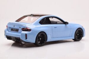BMW M2 G87 Zandvoort Blu GT Spirit 1:18 GT424 Resina — immagine 2 di 6