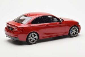 BMW M235i F23 Cabriolet Rosso GT Spirit 1:18 GT039 Resina — immagine 2 di 6