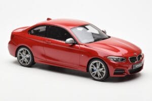 BMW M235i F23 Cabriolet Rosso GT Spirit 1:18 GT039 Resina — immagine 4 di 6