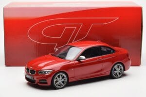BMW M235i F23 Cabriolet Rosso GT Spirit 1:18 GT039 Resina — immagine 6 di 6