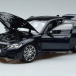 BMW M3 F80 Competition Blu Norev 1:18 183236 Pressofusione - image 2 of 7