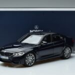 BMW M3 F80 Competition Blu Norev 1:18 183236 Pressofusione - image 7 of 7