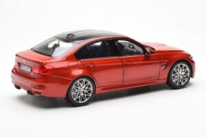 BMW M3 Competition F80 Sakhir Arancione Norev 1:18 80432411553 Pressofusione — immagine 3 di 8