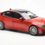 BMW M3 Competition F80 Sakhir Arancione Norev 1:18 - image 6 of 8