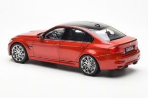 BMW M3 Competition F80 Sakhir Arancione Norev 1:18 80432411553 Pressofusione — immagine 7 di 8