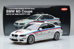 BMW M3 E92 MotoGP Safety Car 2008 Kyosho 1:18 08736GP Pressofusione — immagine 7 di 7