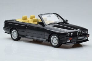 BMW M3 E30 Cabriolet Nero Otto 1:18 OT1012 Resina — immagine 4 di 6